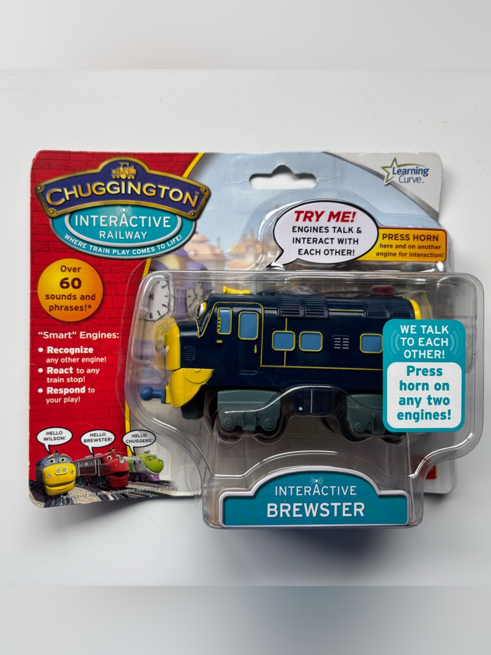 Chuggington interactive railway “Brewster” train